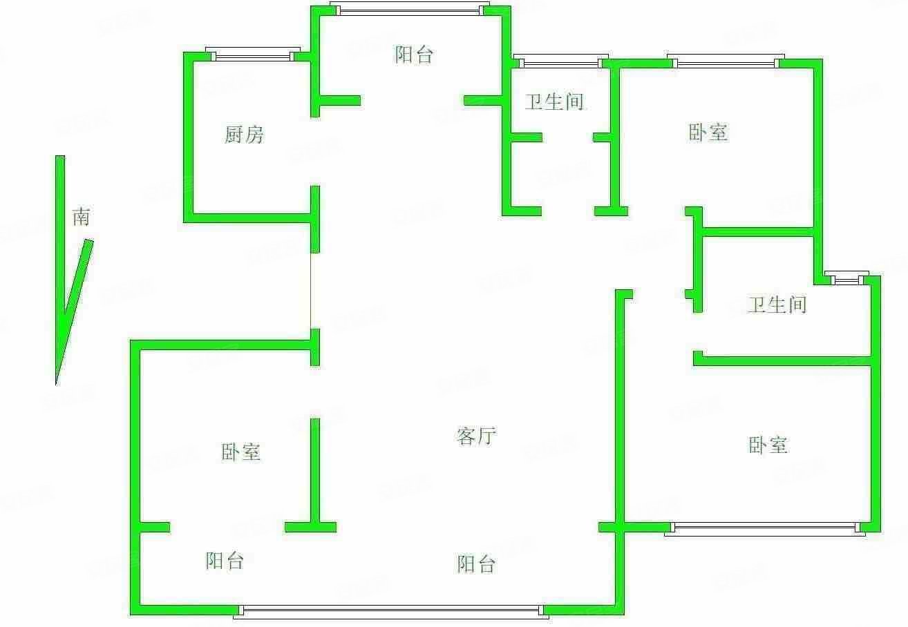 保利林语溪电梯洋房丨户型方正丨低容积率丨业主诚心售丨满两年