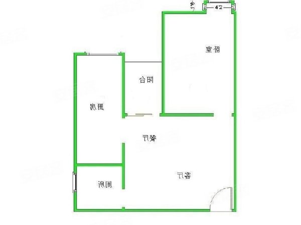【多图】珠江城(d区),龙洲湾租房,巴南区 珠江城二期 一房 1100元月