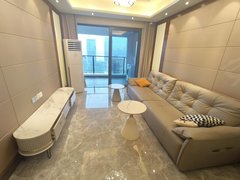 海口美兰海甸密码锁 随时看 恒大美丽沙天璟 高层海景1房 拎包入住出租房源真实图片