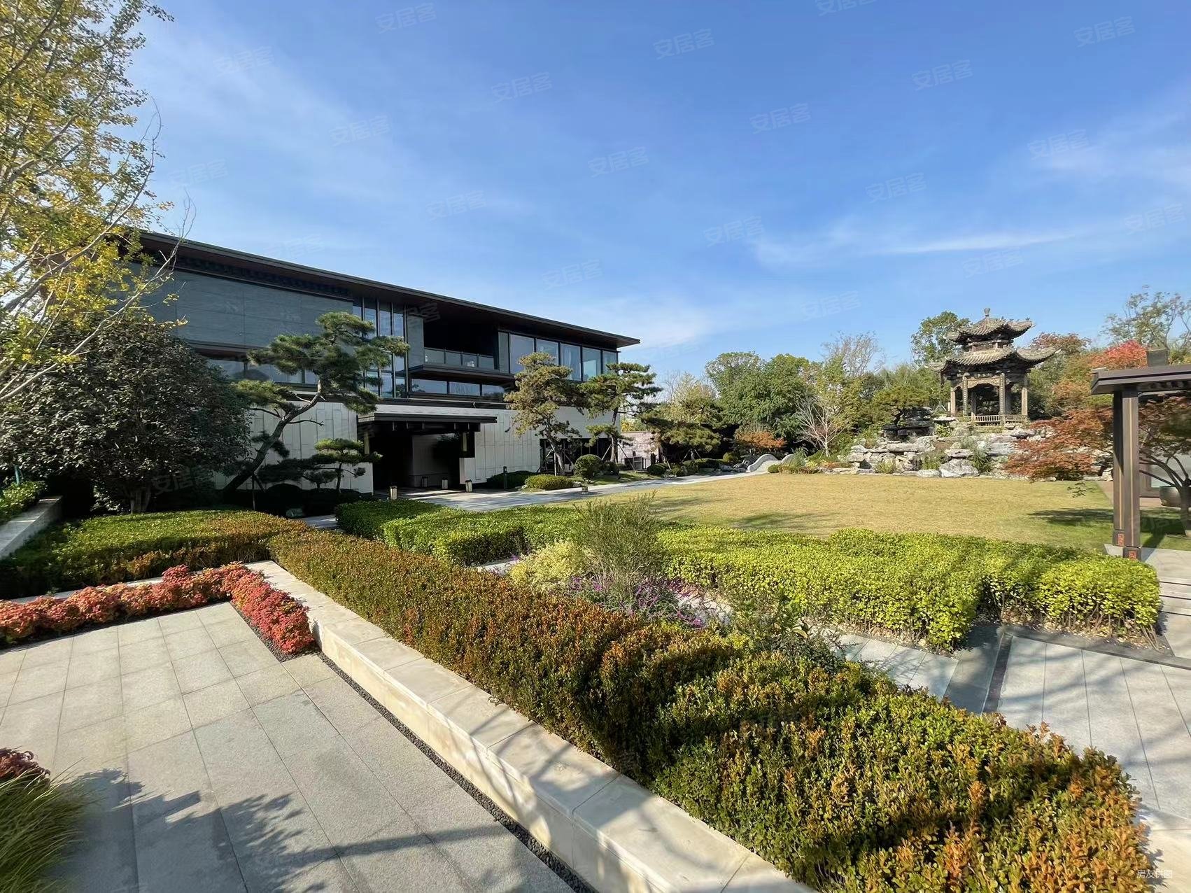 南京越城天地 主城珍藏 中式合院 独栋别墅 带大院子,应天府二手房,2