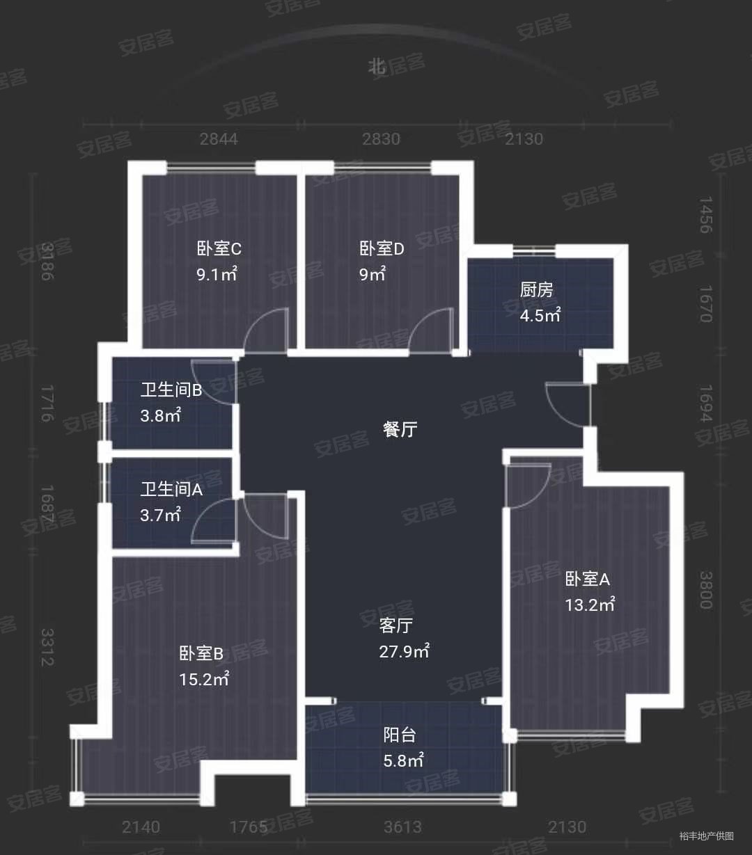 合肥房产网>合肥二手房>滨湖新区二手房>云谷路二手房>荣盛华府>1080