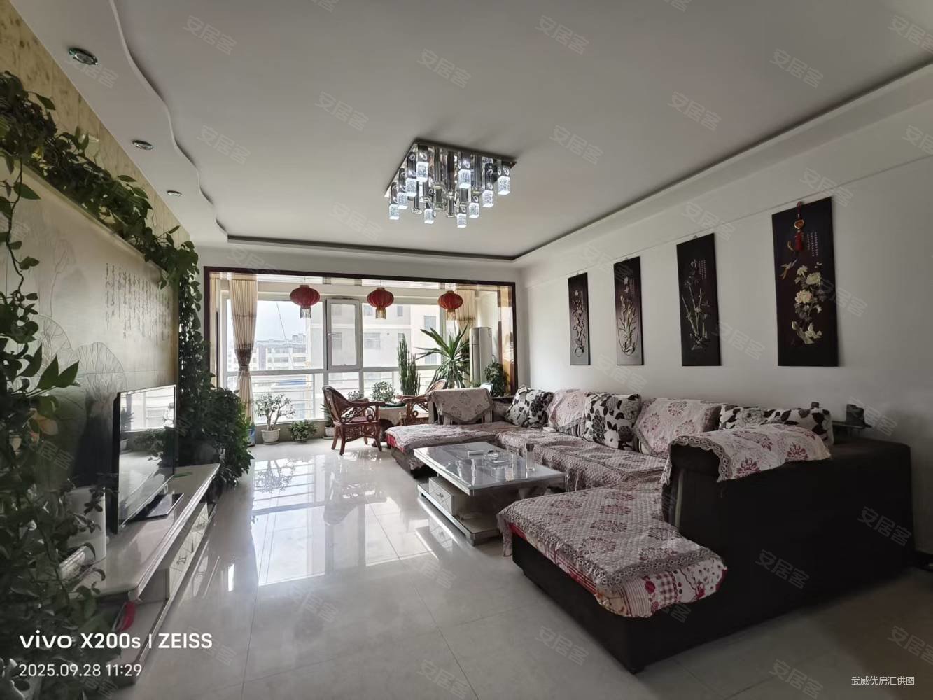 同心苑小区3室2厅1卫118㎡南北58万