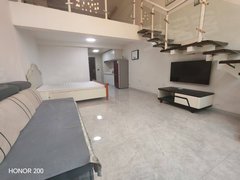 佳木斯前进新玛特出租 11小江边唐人中心loft。 8楼复式 带储物间出租房源真实图片
