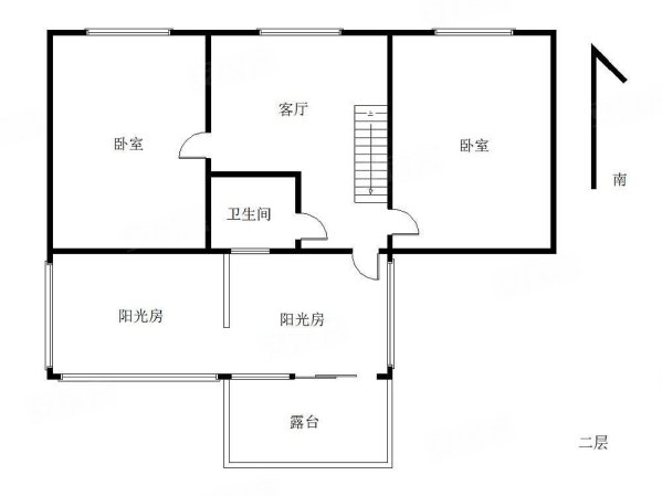 锦秋路1188弄小区3室2厅1卫94.31㎡南北319万