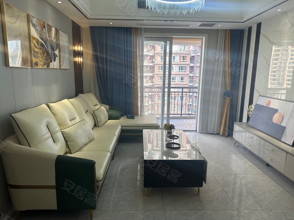 重庆江北五里店龙庭蓝天苑急租好房,全新装修离轻轨站非常近随时看房