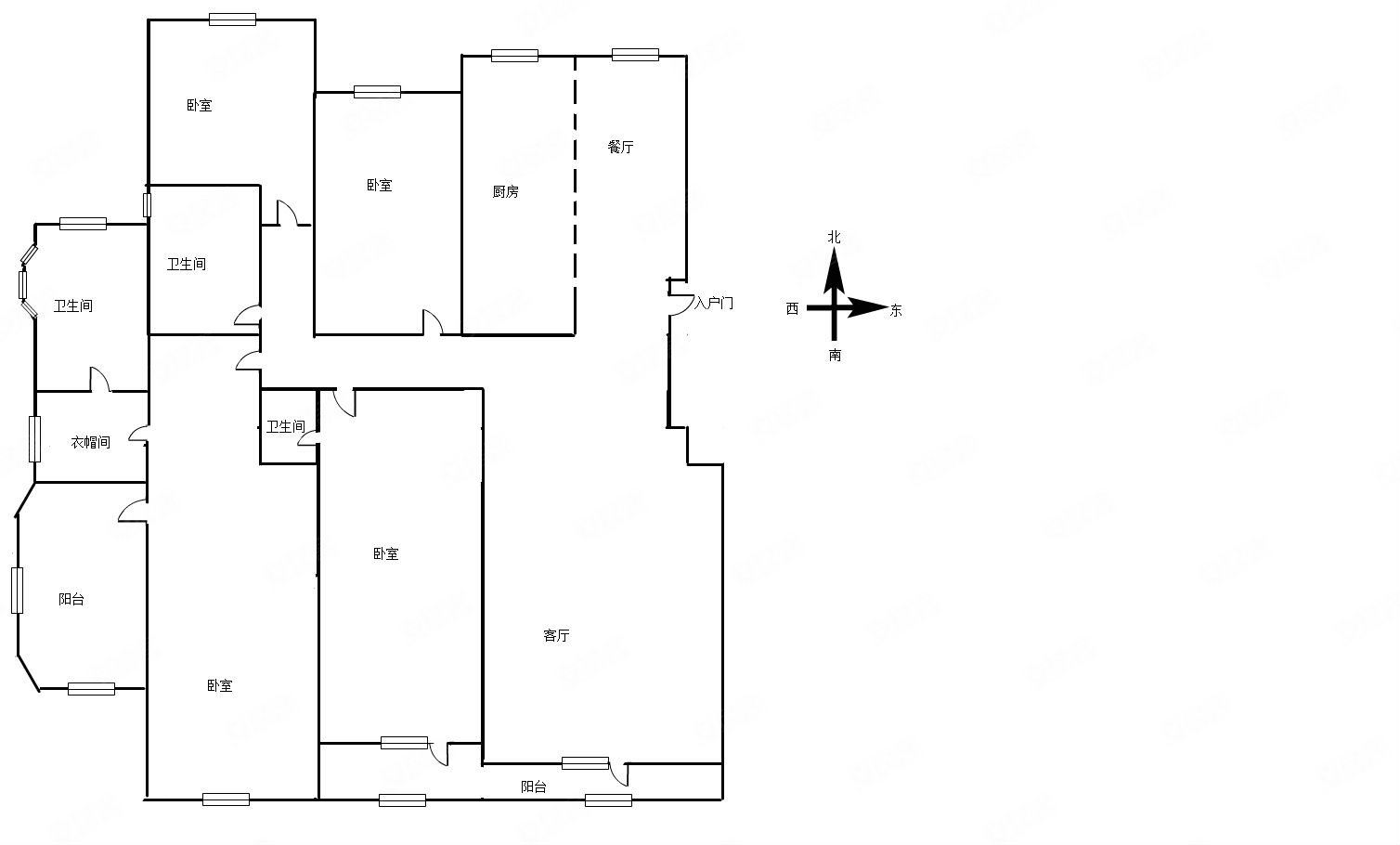 恒信温莎公馆4室2厅3卫253㎡南北224.8万