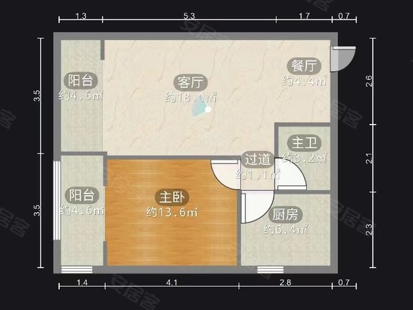 重庆九龙坡巴国城新港花园九龙坡中医院旁 紧邻轻轨站 正规一室一厅