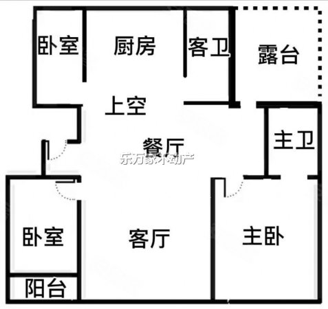 弘润金茂府3室2厅2卫151.49㎡南北245万