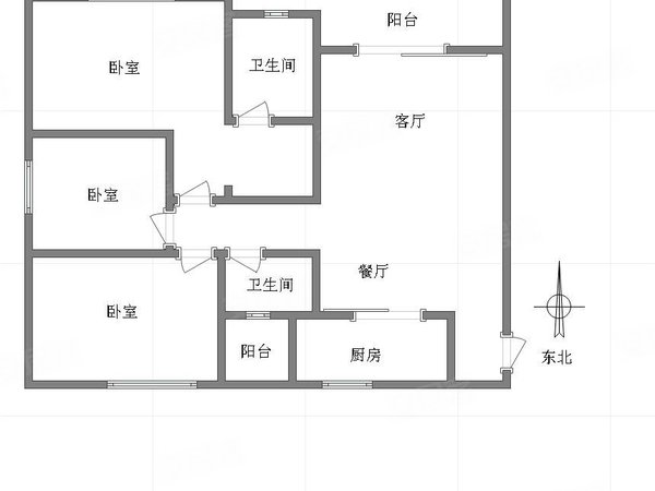 【多图】聚信广场,龙溪租房,渝北区花卉园轻轨站旁,聚信广场,精装三房