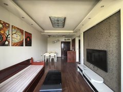重庆江北石马河宏八旁品质大盘 正规一房住家装修保持好 出行方便视野好随时看出租房源真实图片