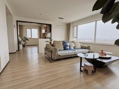 抚顺李石开发区顺安路沈抚中南熙悦精装修拎包住大三居河景出租房源真实图片