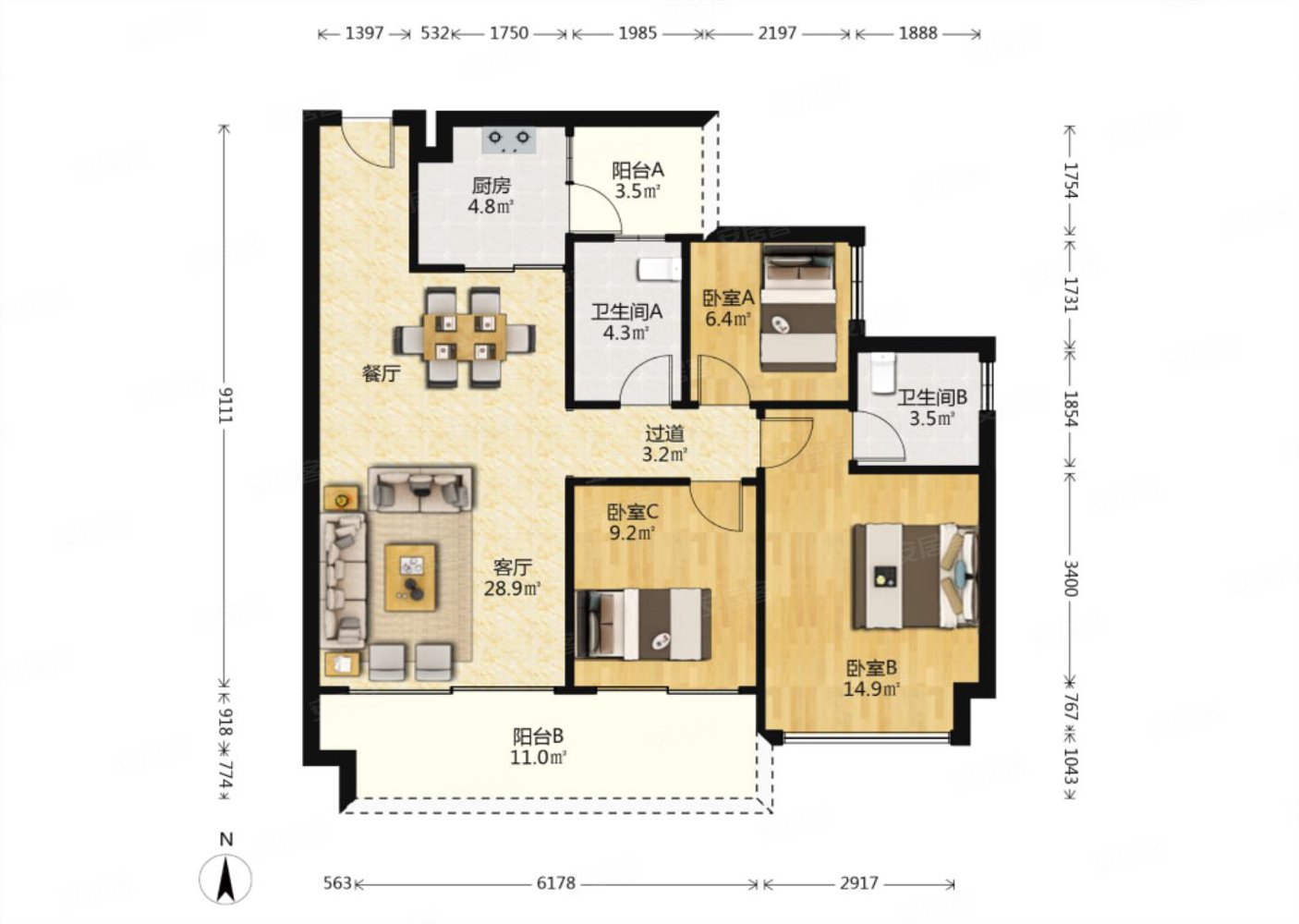 锦绣国际花城五期