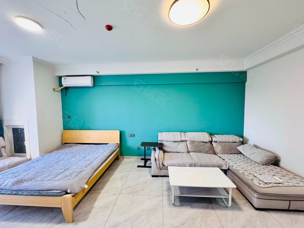 大连开发区万达广场万达广场(金州)万达广场 精装修一室大户型可押一付一家具家电齐全近比优特超市出租房源真实图片