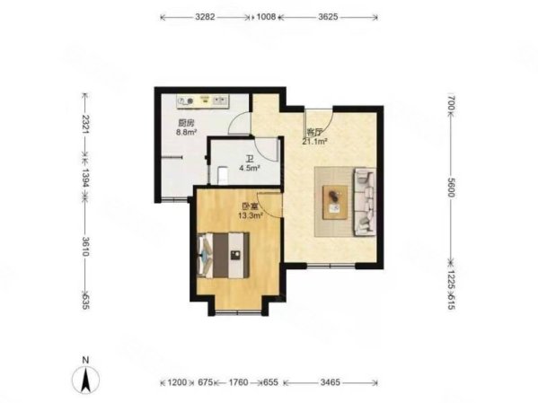 瞰海轩 高楼层视野无遮挡 南向采光好 满五 带电梯 大两房