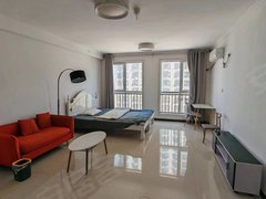 济宁汶上城区智能大厦一年10000空调热水器沙发茶几衣橱床都有看房子方便出租房源真实图片