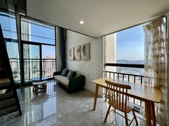 佛山南海金融高新区万科里A32，单边位双窗户型，押一付一，民水民电。出租房源真实图片