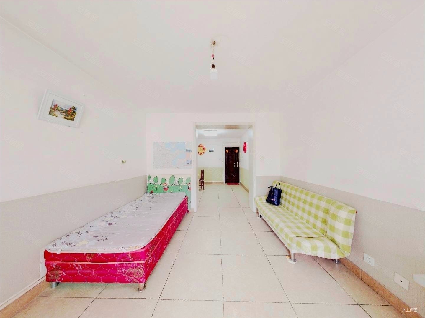 观园公寓红旗南路阳面两室地铁6号线中间楼层看房方便诚意出售