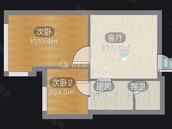 【多图】金易伯爵世家,两路租房,渝北两路空港广场轻轨3号线旁精装2室