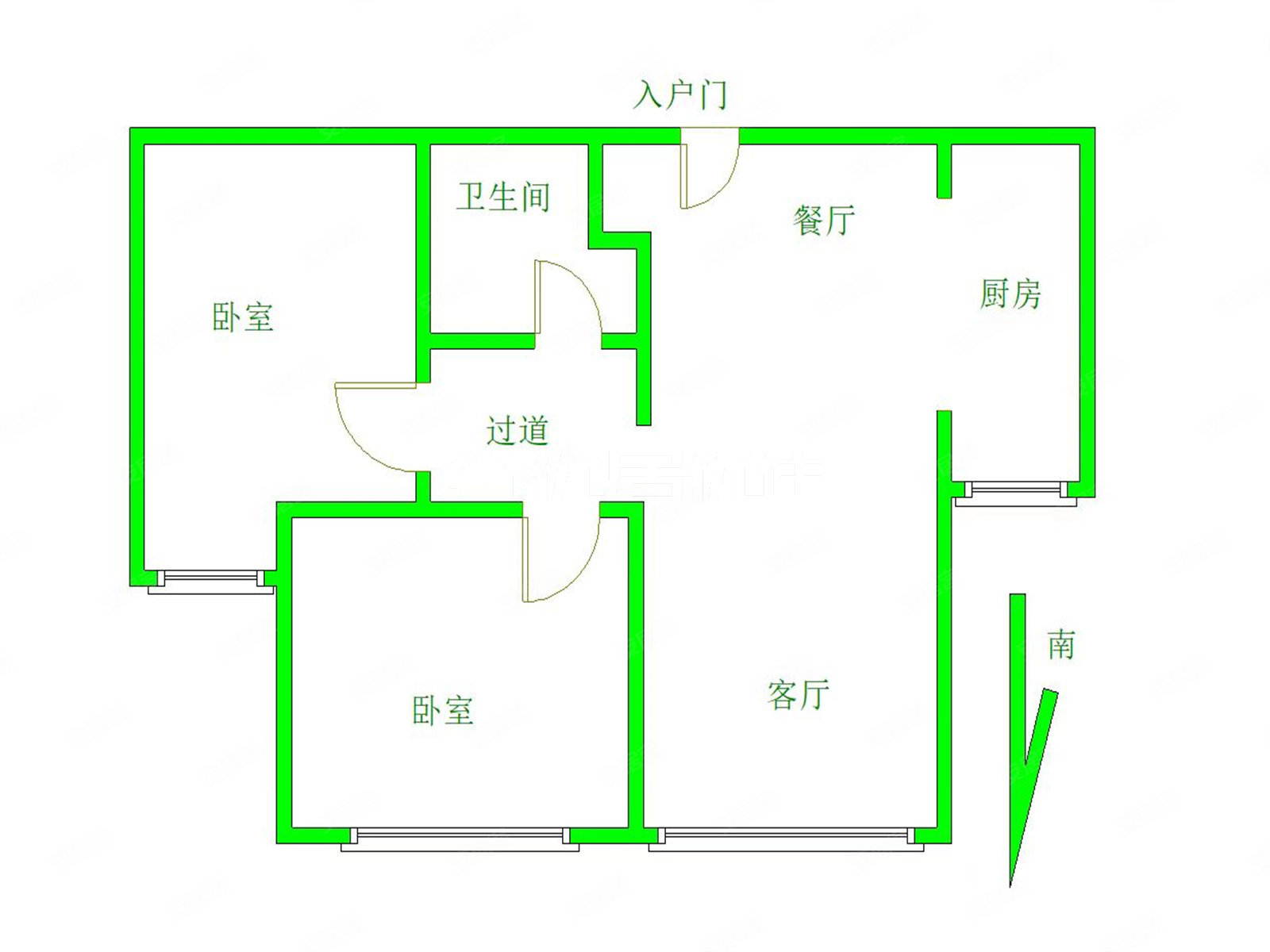 临西北湖青城户型图图片