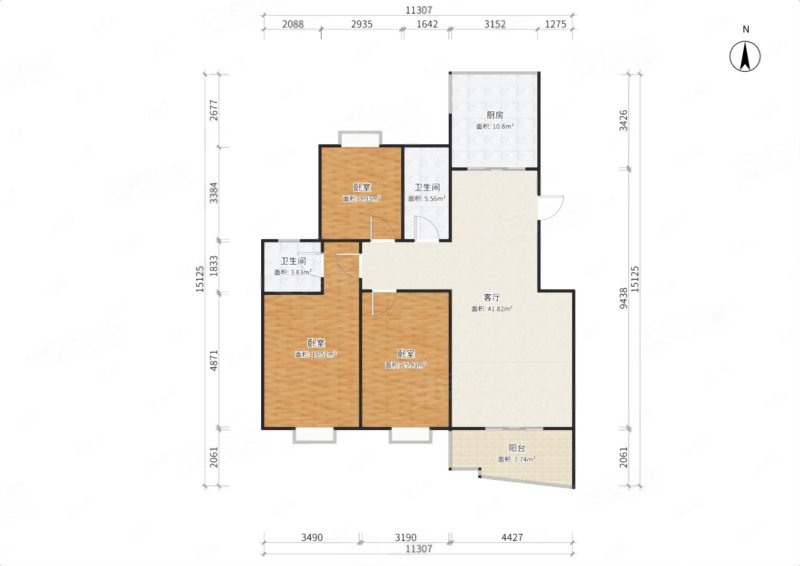 枫丹白露 小区c位 有电梯 楼层好 交通便利 采光好