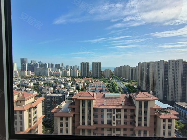 青岛黄岛灵山卫凭海临风(一期二期)凭海临风精装套三 四部空调1500 年