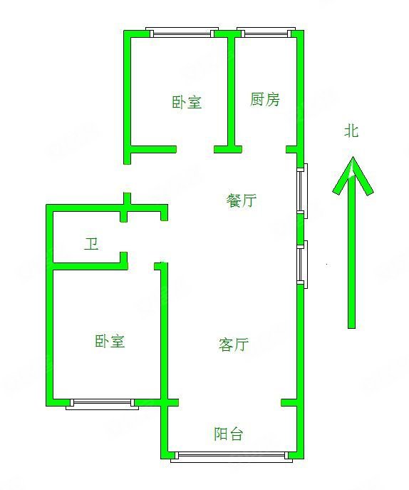 中阳信和水岸二手房,119万,2室2厅,1卫,102.96平米-石家庄安居客