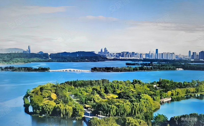 地铁口石湖旁品质小区水岸清华瀚宫待装修中上楼层三房