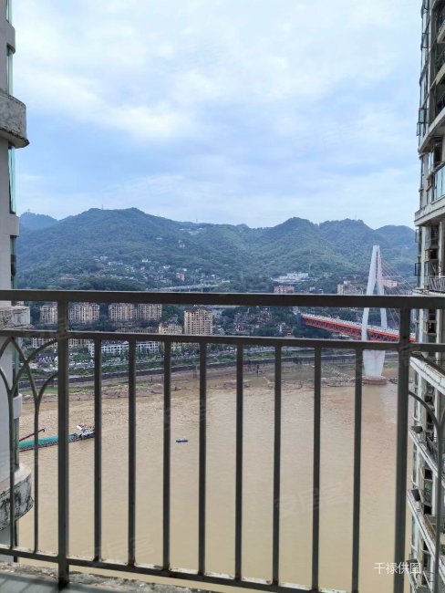 海客瀛洲一线江景看山看水还看桥,经典两房带外阳台!