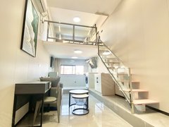 深圳龙岗南联新生华中师范大学附属龙园学校轻奢复式一房一厅采光无遮挡押一出租房源真实图片