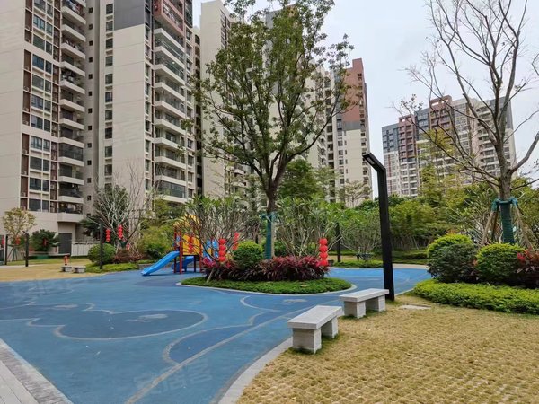 广州天河小新塘小新塘回迁房小区天河智慧城 小新塘回迁房d1区两房 朝