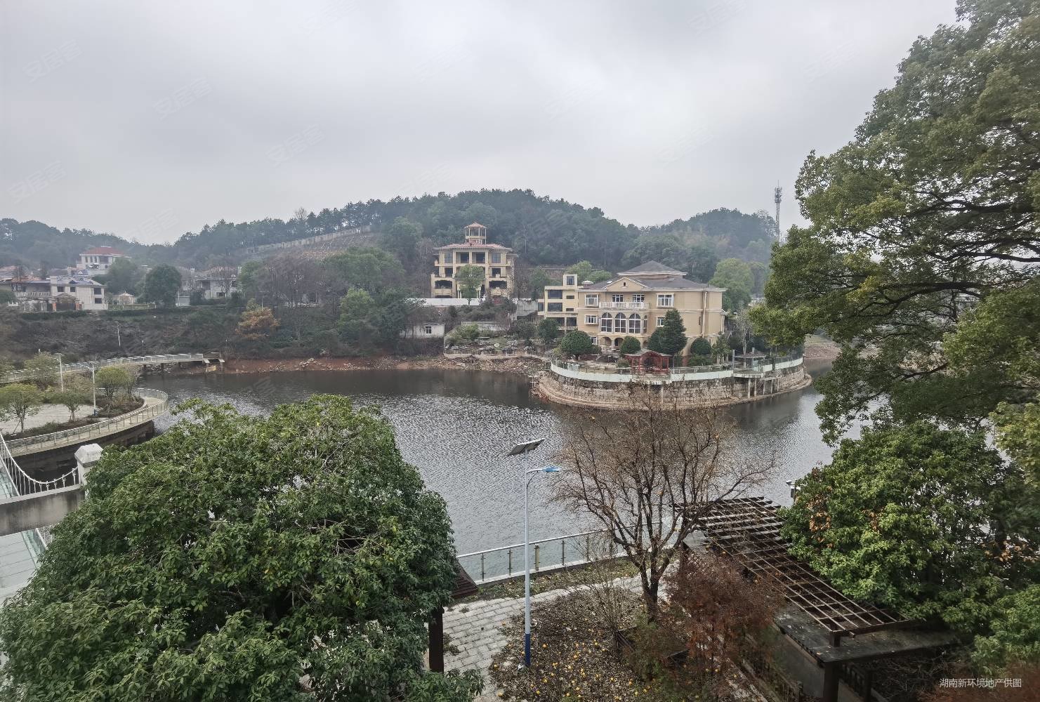 同升湖临湖大独栋别墅花园1500平看中随时可谈