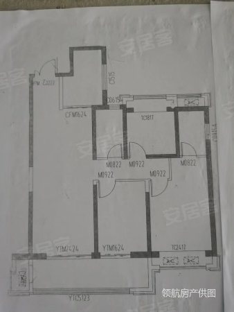 书香尚庭3室2厅2卫132㎡南北135万