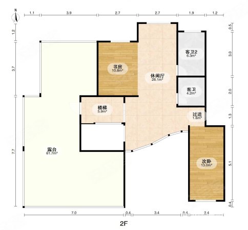 东林外庐6室3厅4卫250.59㎡南北293万