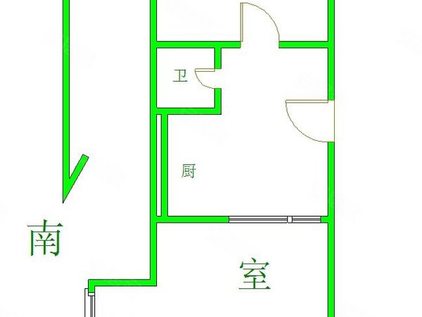 北京石景山玉泉路高能所小区玉泉路地铁 航天医院 航天二院 高能所精装2居出租出租房源真实图片