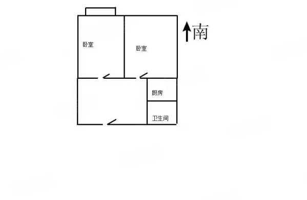 大唐家园一区3室2厅1卫100㎡南北115万