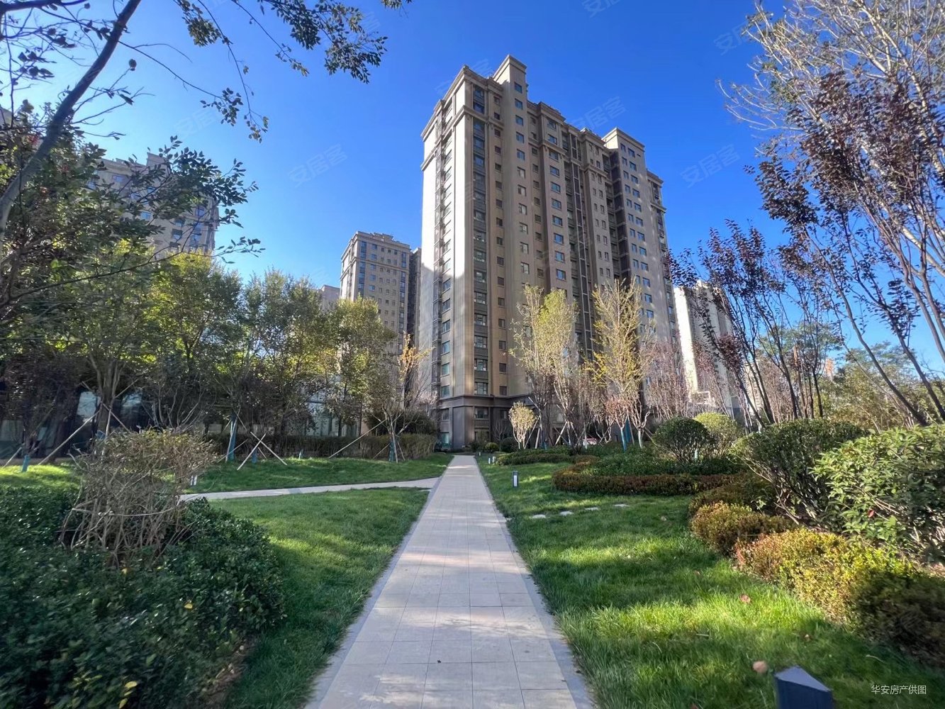 双阳台落地窗,华安紫宸公馆二手房,139万,4室2厅,2卫,145平米-潍坊