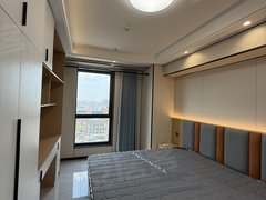 嘉兴海宁海宁市区爱琴海 精装一室 定制衣柜 民用水电出租房源真实图片