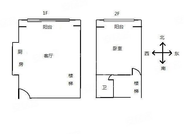 恒隆广场延安医院上东城跃层一室一厅拎包入住出门就是地铁