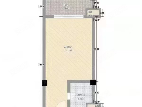 金华东阳东阳市中心五马塘村五马塘 夜市 塘头杨大银田畈 沃德中心 精装套间多户型出租房源真实图片
