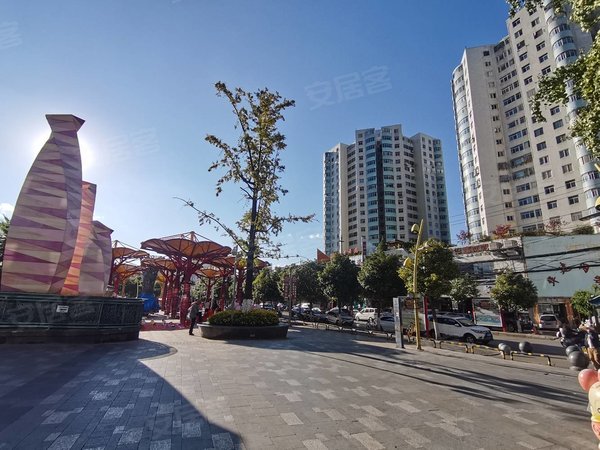 昆明官渡国贸中心鸿城花园福德地铁 双桥夜市口 鸿城花园 精装三房