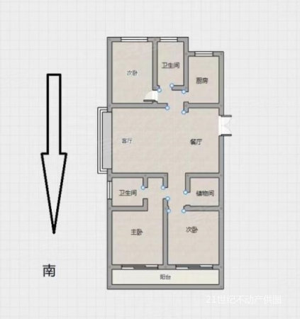 滨沁华庭3室2厅2卫139㎡南251万