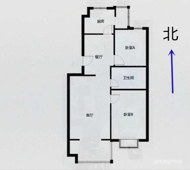 精装通透两室,看房提前约,雅清苑(东区)二手房,160万,2室2厅,1卫,95