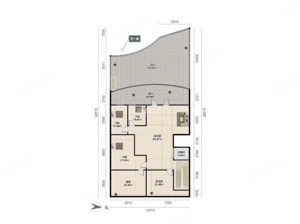 大梅沙皇庭玺园湖景别墅带私家泳池