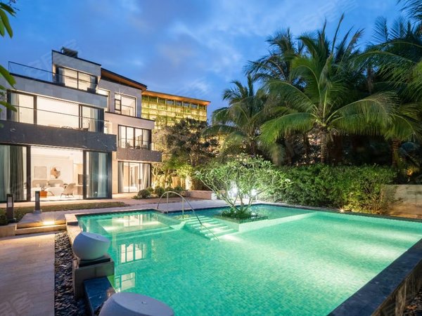 三亚海棠海棠湾镇海棠湾君御海棠湾,一线海景别墅,超大花园,商务接待