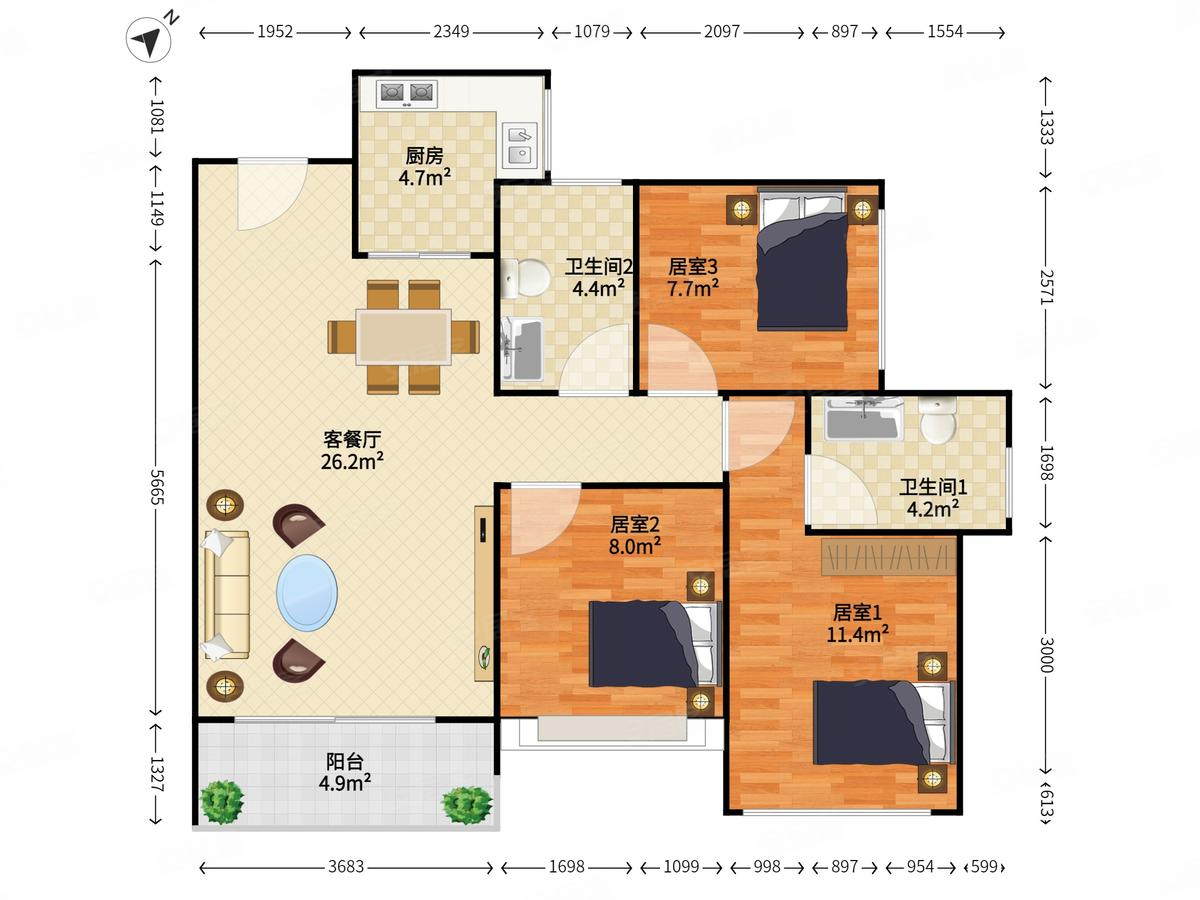 深圳房产网>深圳二手房>光明二手房>光明二手房>星河天地(一三期)>