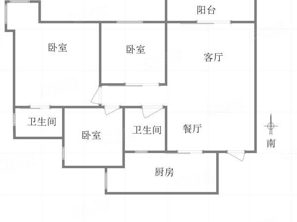 重庆沙坪坝凤天路书香美舍新桥西南医院旁精装大三房 楼下地铁 家具