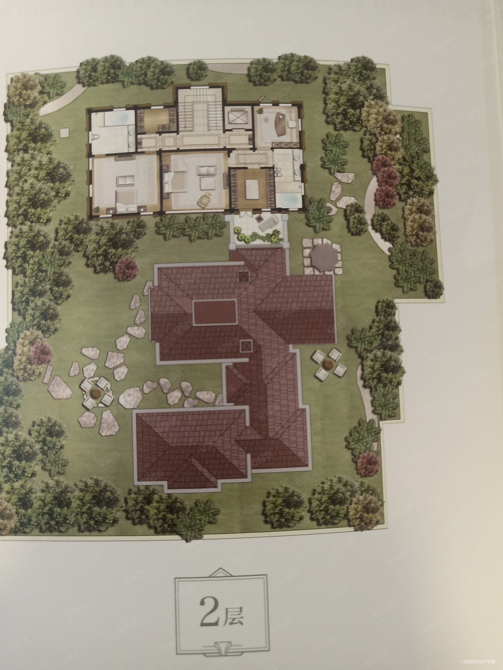 楼层好 近医院,海信君汇二手房,11000万,5室3厅,6卫,600平米-青岛安居