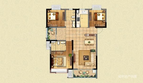 合肥二手房 经开二手房 大学城二手房 世茂翡翠首府 室内图片