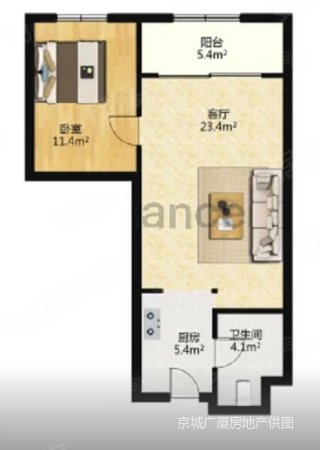 恒大雅苑(商住楼)1室1厅1卫68㎡南33万