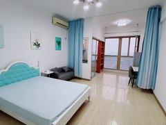 常州武进大学城朝南落地窗采光好!可押一付一!大学城南地铁口旁启星大厦有钥匙出租房源真实图片